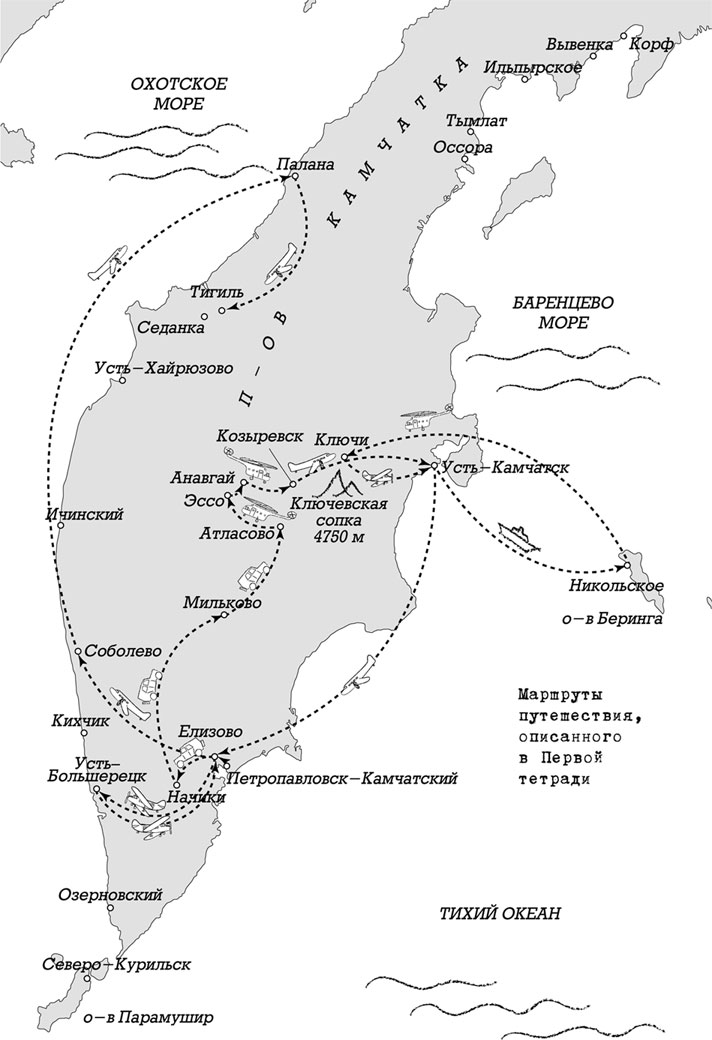 Ивашка камчатский край карта