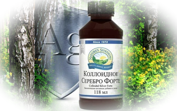Коллоидное серебро: свойства и применение в косметологии