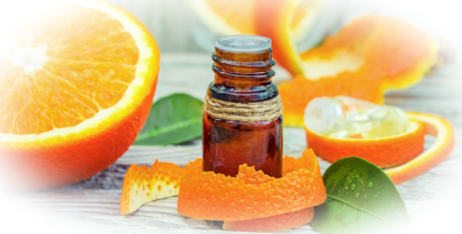 Апельсины и эфирное масло апельсина