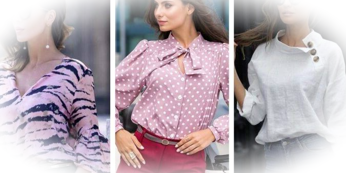 Блузка — стильная вещица на каждый день
