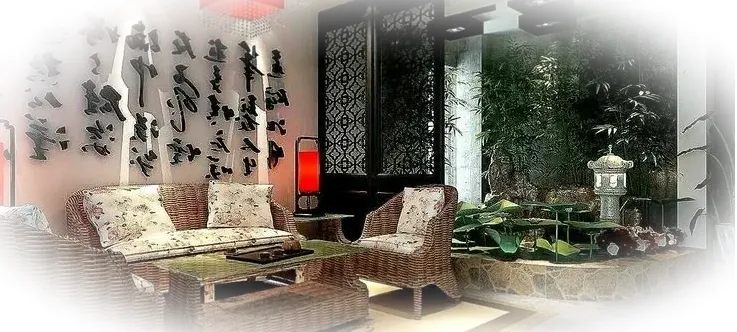 Декоративные элементы в гостиной