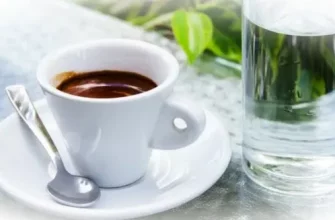 Минеральная вода вместо кофе по утрам