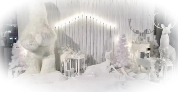 искусственный снег для оформления