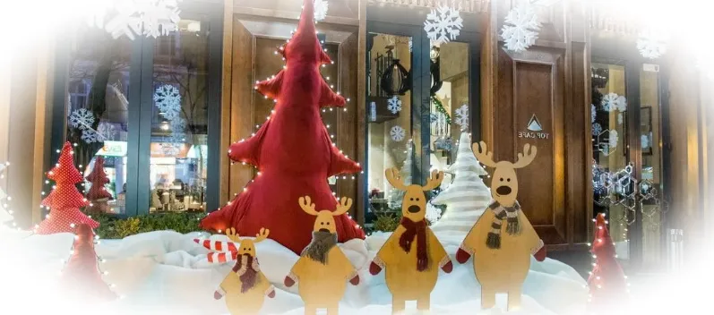 Как создать выразительную зимнюю атмосферу в витринах и инсталляциях