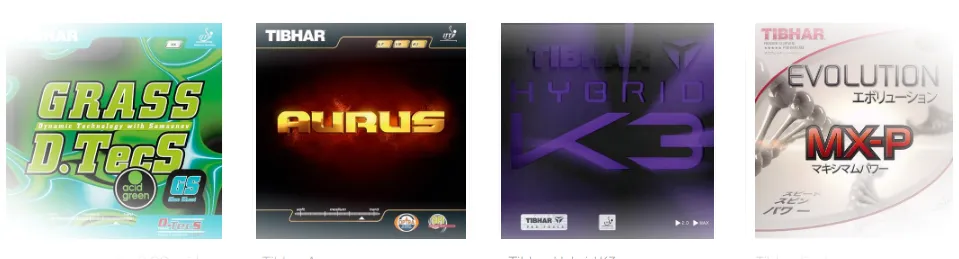 Tibhar накладки