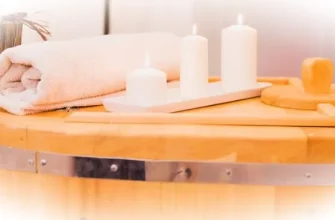 Процедура распаривания в кедровой бочке