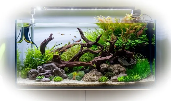  Оформление ландшафта аквариума