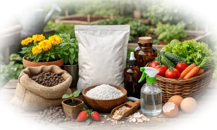 Минеральные, органические и комплексные удобрения