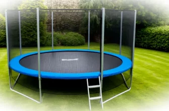 Батут детский уличный — хит лета для дачи и двора