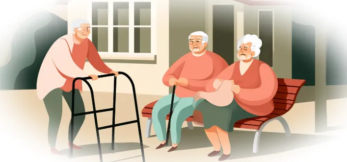 Как выбрать пансионат для человека с деменцией