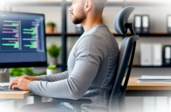 Кресло для продуктивной работы и здоровой осанки